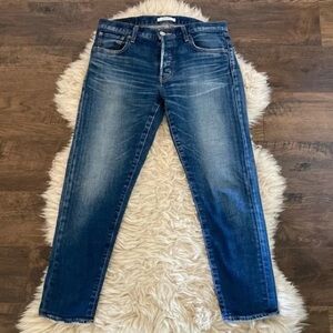 MOUSSY Slim Tapered Ankle Jean